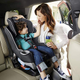 Though it isn’t portable, Graco’s Extend2Fit car seat can be used for kids anywhere from four pounds to 50 pounds, and is full of adjustable parts that you can tweak as they grow.